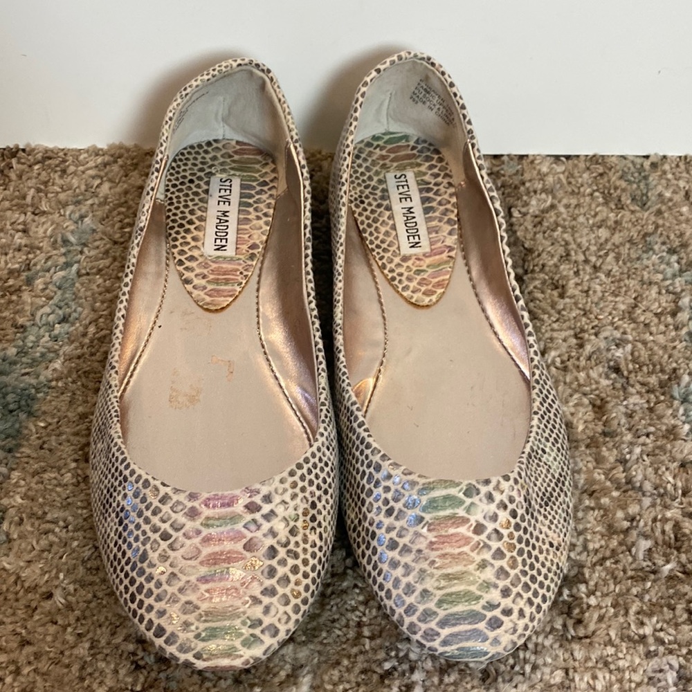 Steve Madden P-Heather Flats Womens Size 10 A424